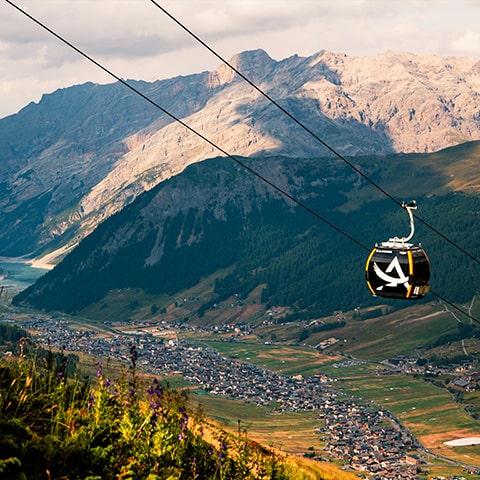 Aperitif in The Sky in Livigno