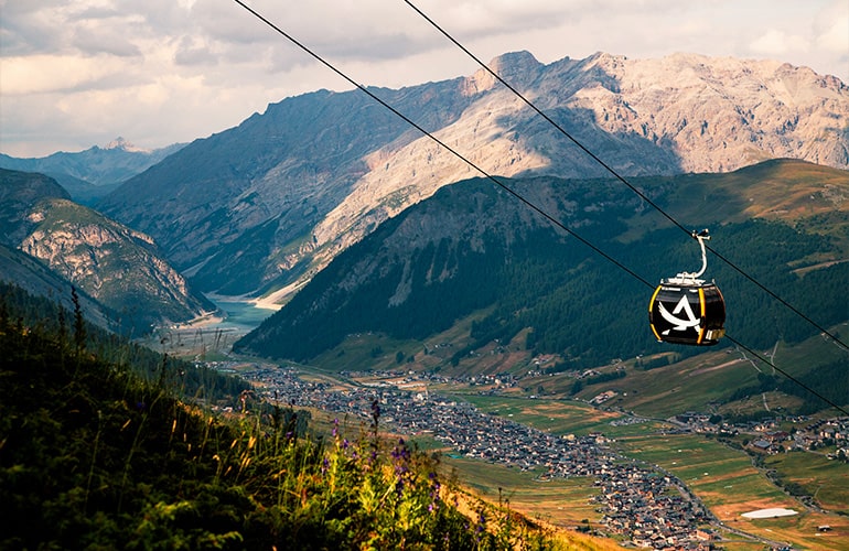 Aperitif in The Sky in Livigno