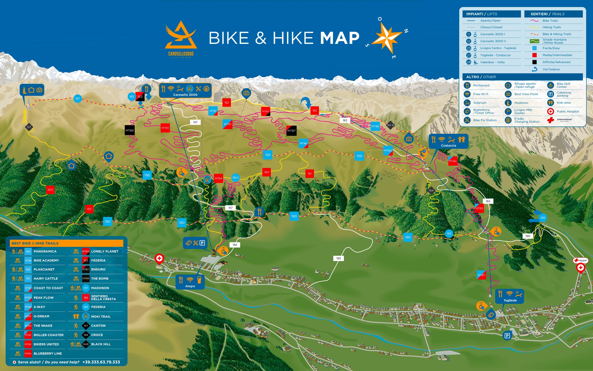 2022 Livigno's Summer Map