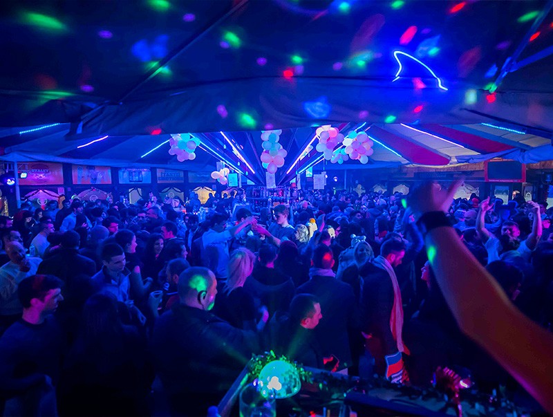 Stalet New Year party in Livigno