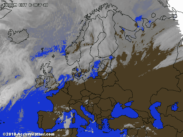 Meteo Livigno: la mappa satellitare