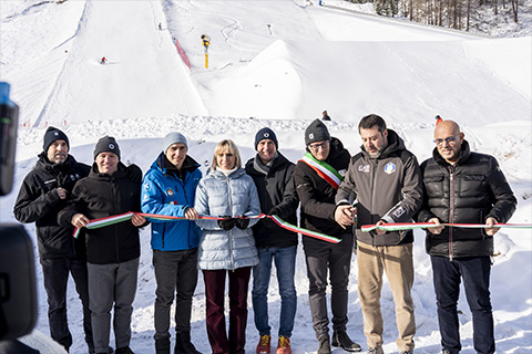 Inaugurazione Livigno Aerials & Moguls Park