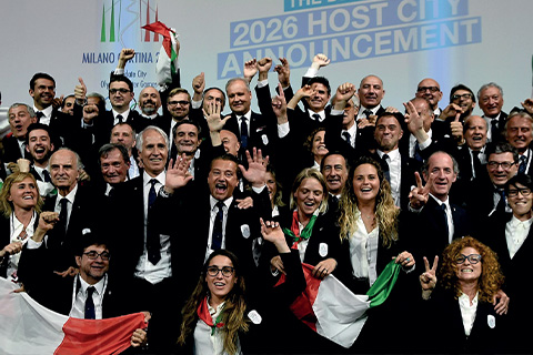 Assegnazione Giochi Invernali 2026 a Milano-Cortina con sede ufficiale a Livigno