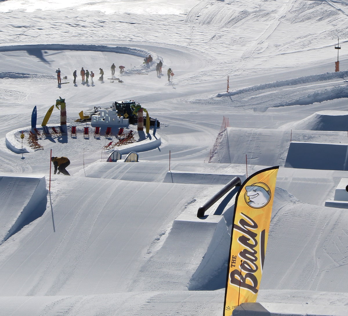 Snowpark Livigno The Beach