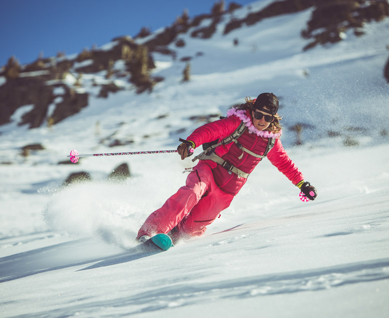 Freerider sulla neve a Carosello 3000