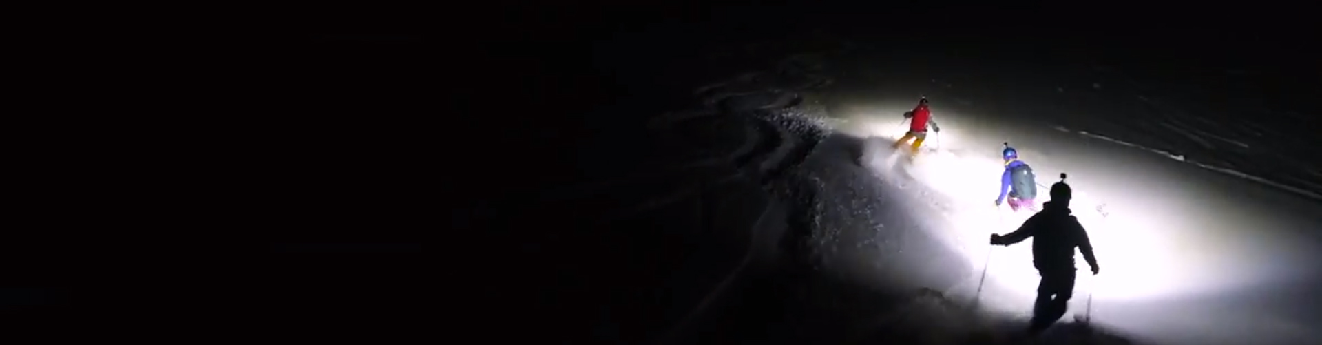 Freeride notturno a Carosello 3000