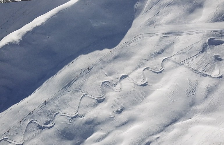 Funslope sulla neve a Carosello 3000
