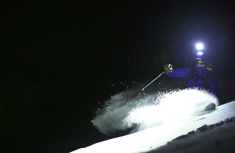 Sci notturno a Carosello 3000