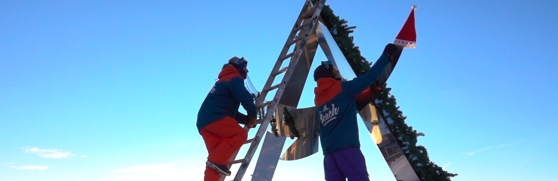Preparativi di Natale a Carosello 3000