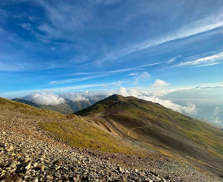 Paesaggio montano di Carosello 3000
