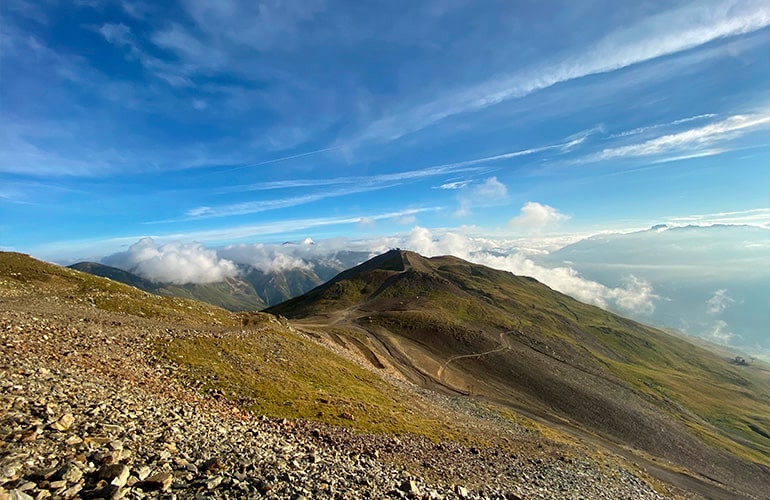 Paesaggio montano di Carosello 3000