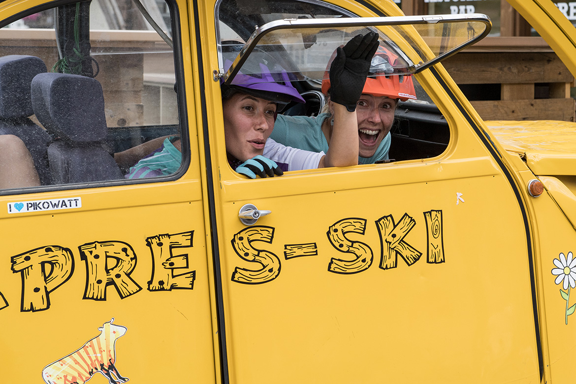 Le avventure di una squadra tutta al femminile sul Tutti Frutti Epic Tour