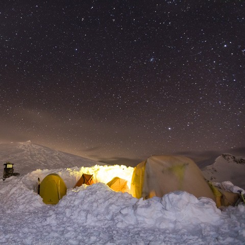 A night in a tent at Madonon