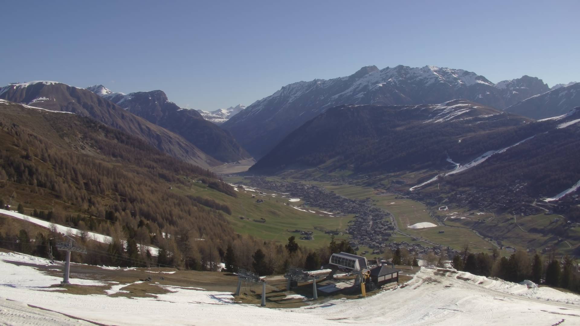 Webcam Livigno - Carosello 3000 Intermedia